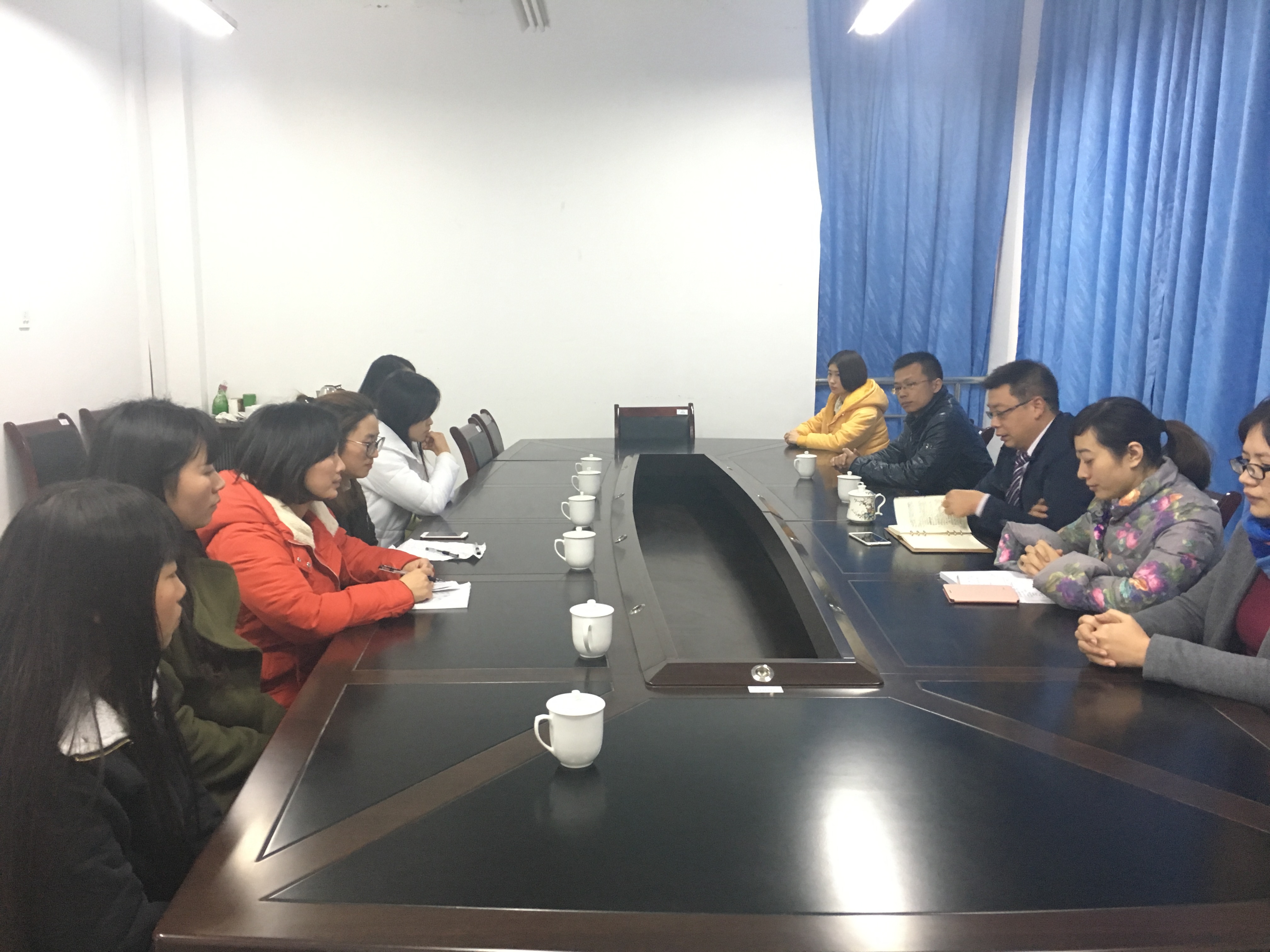 酉阳职教中心师生在我系进行服装专业能力提升培训